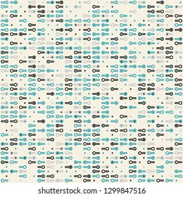 Seamless geometric pattern design illustration