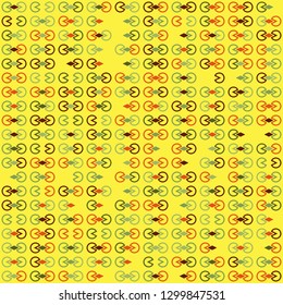 Seamless geometric pattern design illustration