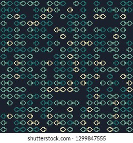 Seamless geometric pattern design illustration