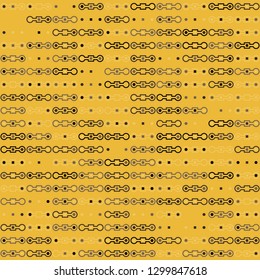 Seamless geometric pattern design illustration