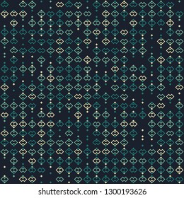 Seamless geometric pattern design illustration