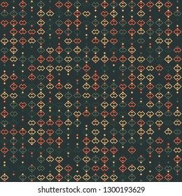 Seamless geometric pattern design illustration