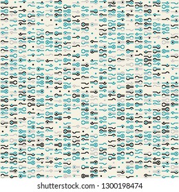 Seamless geometric pattern design illustration