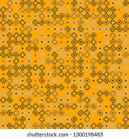 Seamless geometric pattern design illustration