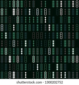 Seamless geometric pattern design illustration