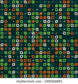 Seamless geometric pattern design illustration