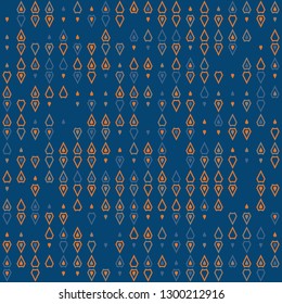 Seamless geometric pattern design illustration