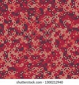 Seamless geometric pattern design illustration