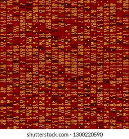 Seamless geometric pattern design illustration