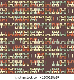 Seamless geometric pattern design illustration