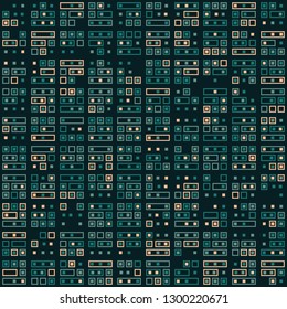 Seamless geometric pattern design illustration