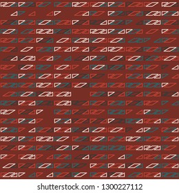 Seamless geometric pattern design illustration