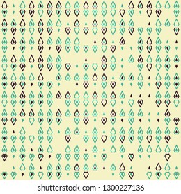 Seamless geometric pattern design illustration