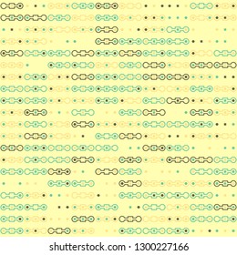 Seamless geometric pattern design illustration