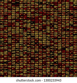 Seamless geometric pattern design illustration
