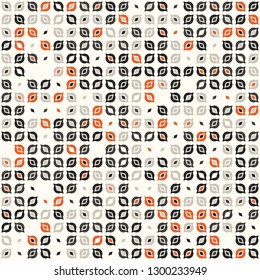 Seamless geometric pattern design illustration