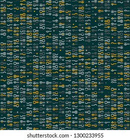 Seamless geometric pattern design illustration