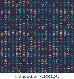 Seamless geometric pattern design illustration