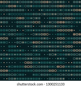 Seamless geometric pattern design illustration