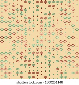 Seamless geometric pattern design illustration