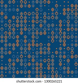 Seamless geometric pattern design illustration