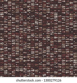 Seamless geometric pattern design illustration