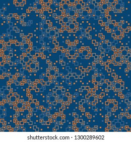 Seamless geometric pattern design illustration