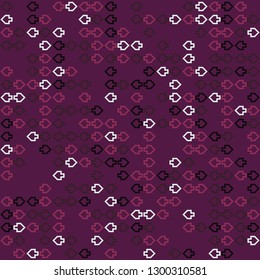 Seamless geometric pattern design illustration
