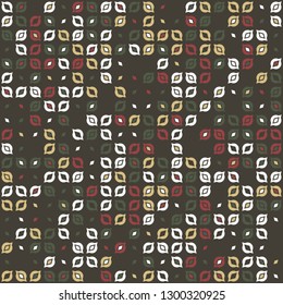 Seamless geometric pattern design illustration