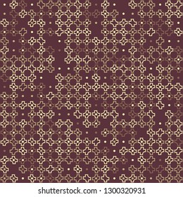 Seamless geometric pattern design illustration