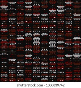 Seamless geometric pattern design illustration