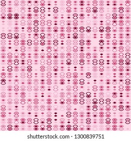 Seamless geometric pattern design illustration