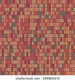 Seamless geometric pattern design illustration