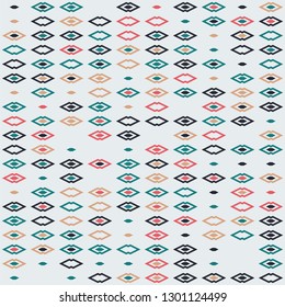 Seamless geometric pattern design illustration