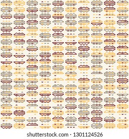 Seamless geometric pattern design illustration