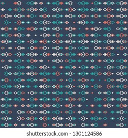 Seamless geometric pattern design illustration