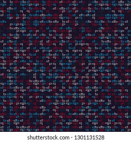 Seamless geometric pattern design illustration