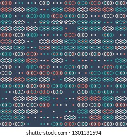 Seamless geometric pattern design illustration