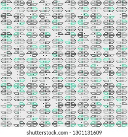 Seamless geometric pattern design illustration