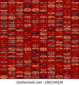 Seamless geometric pattern design illustration