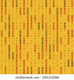 Seamless geometric pattern design illustration