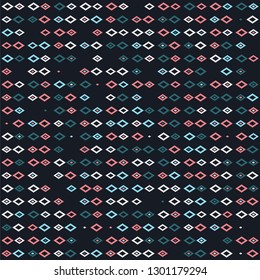 Seamless geometric pattern design illustration