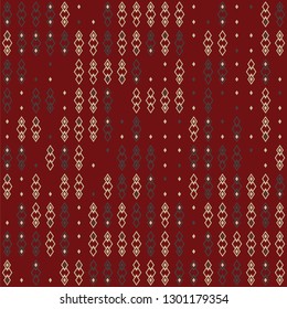 Seamless geometric pattern design illustration