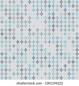 Seamless geometric pattern design illustration