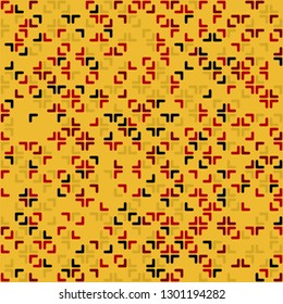 Seamless geometric pattern design illustration