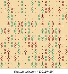 Seamless geometric pattern design illustration