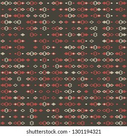 Seamless geometric pattern design illustration