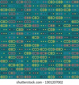 Seamless geometric pattern design illustration