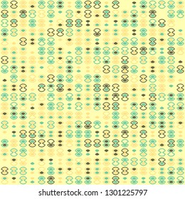 Seamless geometric pattern design illustration