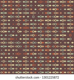Seamless geometric pattern design illustration